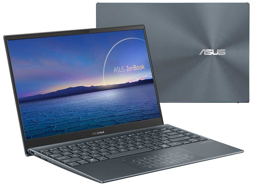 ASUS ZenBook laptop for podcasting