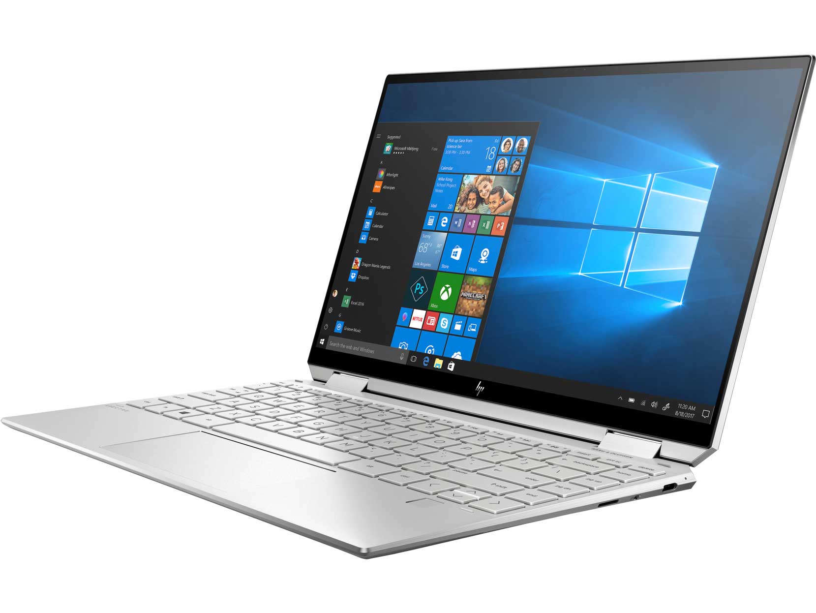 HP Spectre X360 laptop for podcasting