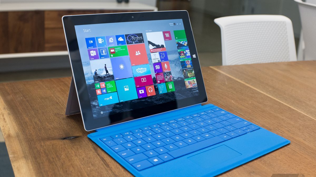 Microsoft Surface 3 laptop for Video Conferencing
