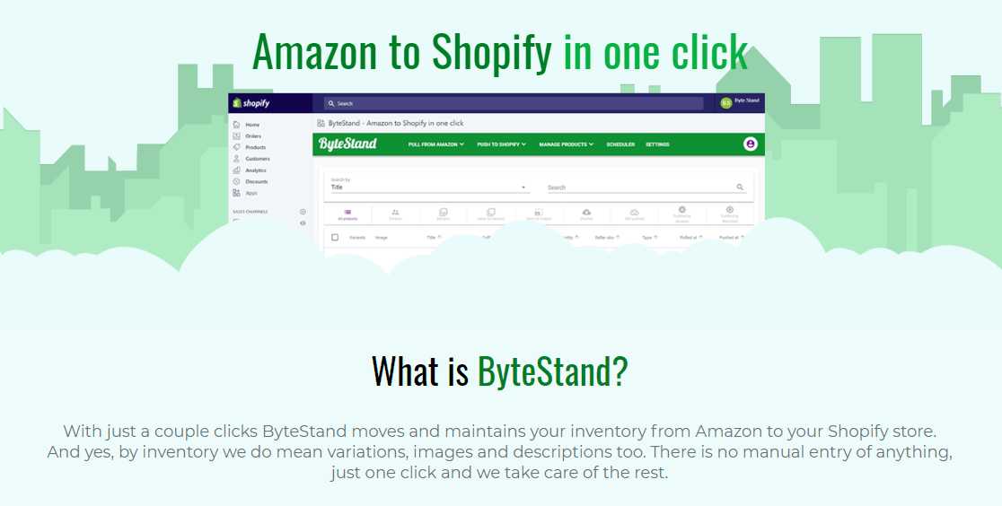 Embedded Amazon to Shopify