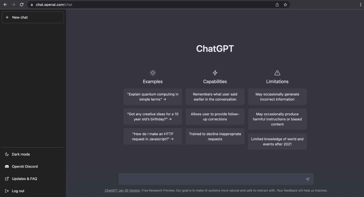 OpenAI Playground vs ChatGPT