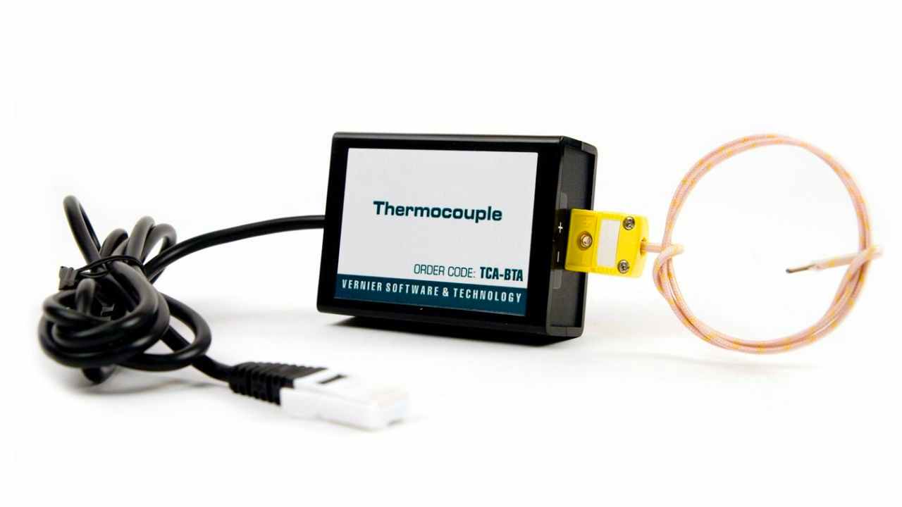 Vernier sensor for temperature measurement over a wide range