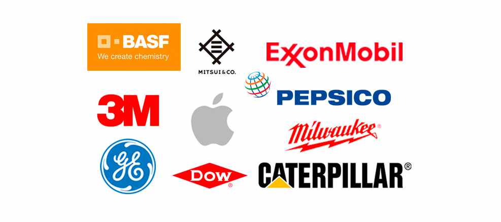 Examples of companies in the basic industries field