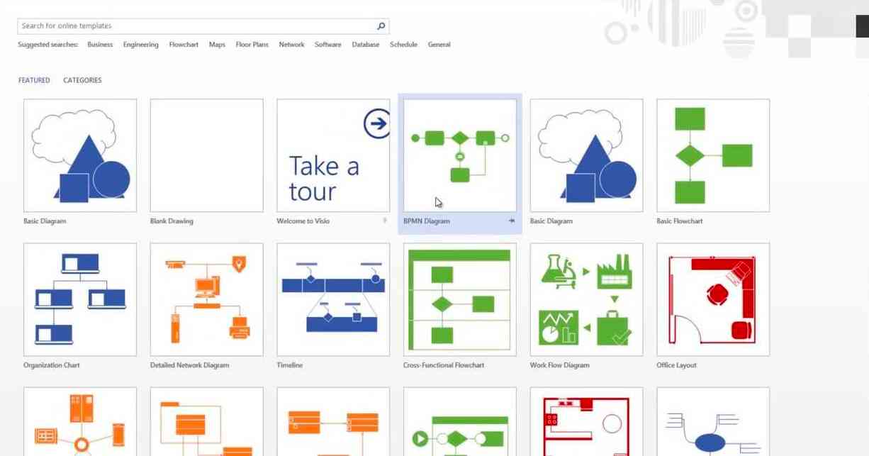 BPMN 2 diagram in MS Visio