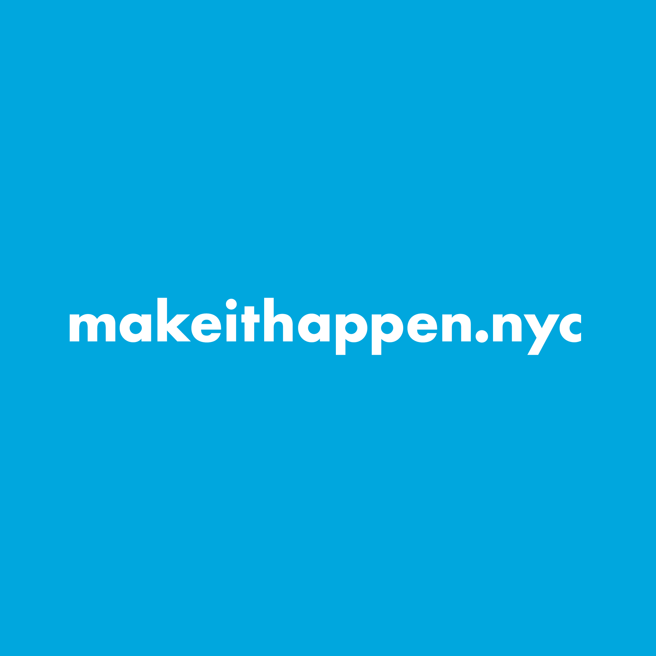 makeithappen.nyc profile on Qualified.One